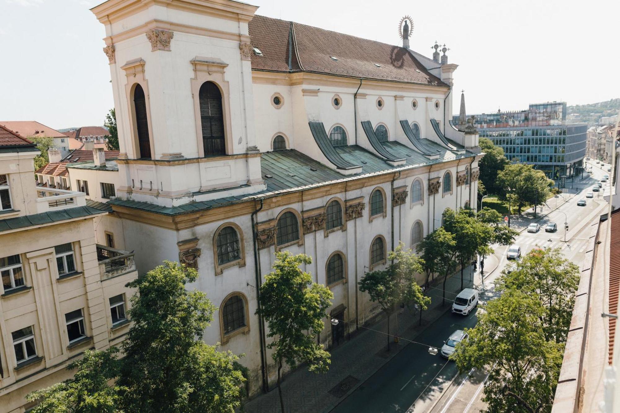 Modern Mezzanine Apt At Jecna St Praga Exterior foto